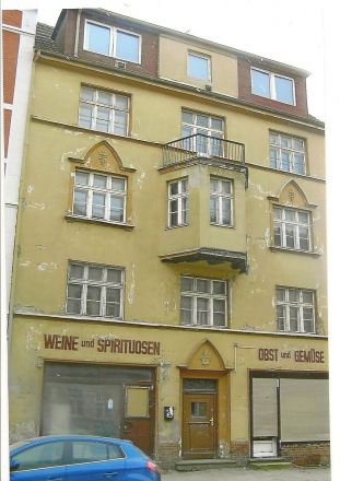 Det gamla, gråbruna Stralsund...